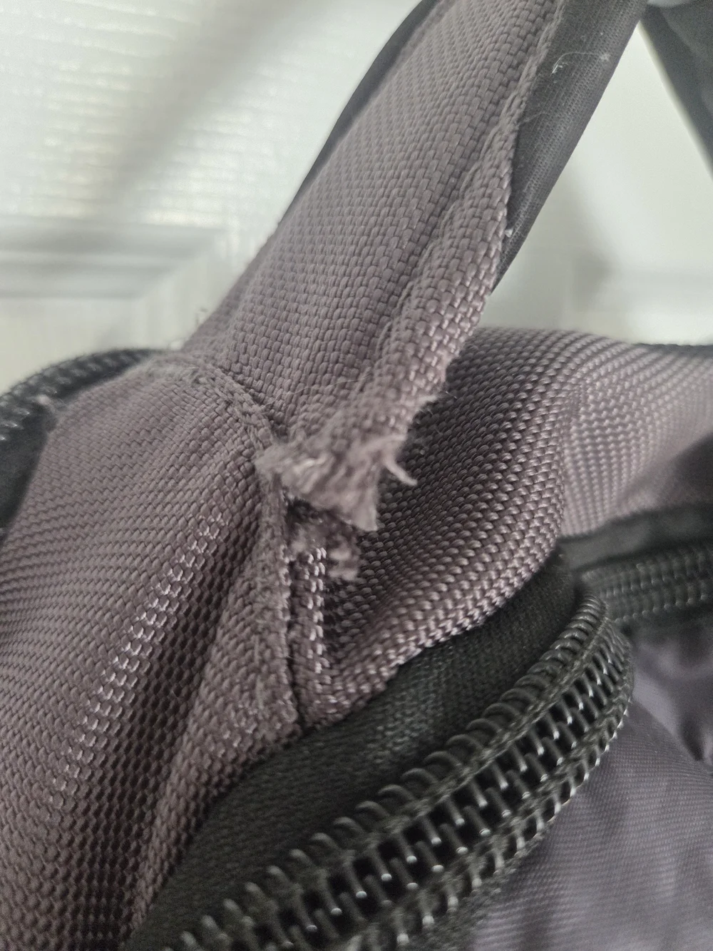 Men's Black and Gray Laptop Backpack - Durable Travel Bag